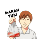 Beautiful and Handsome School Teenager（個別スタンプ：27）