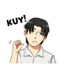 Beautiful and Handsome School Teenager（個別スタンプ：32）