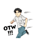 Beautiful and Handsome School Teenager（個別スタンプ：33）
