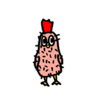 ニワトリ コケ・ド・モンドリアン（個別スタンプ：9）