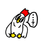 ニワトリ コケ・ド・モンドリアン（個別スタンプ：31）