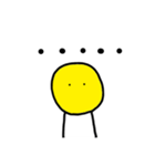 yellow man 1st（個別スタンプ：31）