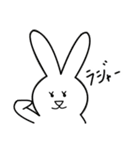 うさぎ連日連休（個別スタンプ：3）