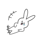 うさぎ連日連休（個別スタンプ：11）