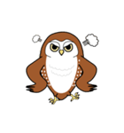 The cute owl（個別スタンプ：8）