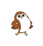 The cute owl（個別スタンプ：14）