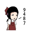 sheep little girls（個別スタンプ：14）