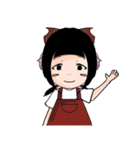 sheep little girls（個別スタンプ：21）