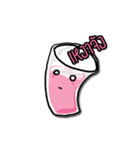 Nom Chomphu and Chayen（個別スタンプ：4）