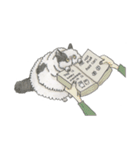 Cats don't talk（個別スタンプ：32）