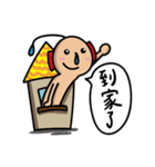 Running nose man（個別スタンプ：4）