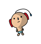 Running nose man（個別スタンプ：8）