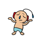 Running nose man（個別スタンプ：16）