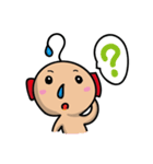 Running nose man（個別スタンプ：19）