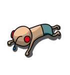 Running nose man（個別スタンプ：21）