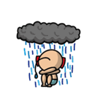 Running nose man（個別スタンプ：22）