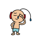 Running nose man（個別スタンプ：24）