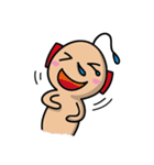 Running nose man（個別スタンプ：28）