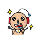 Running nose man（個別スタンプ：34）