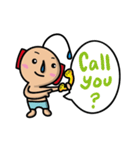 Running nose man（個別スタンプ：35）