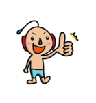 Running nose man（個別スタンプ：38）