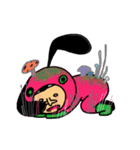 Mr.pinkdog 01（個別スタンプ：5）