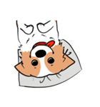 Lovely corgi woof woof woof（個別スタンプ：23）