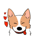 Lovely corgi woof woof woof（個別スタンプ：32）