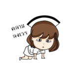 I am a nurse（個別スタンプ：21）