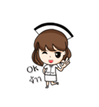 I am a nurse（個別スタンプ：38）