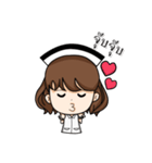 I am a nurse（個別スタンプ：40）