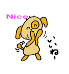 わんこのワンピー（個別スタンプ：3）