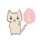 へいぼんねこ（個別スタンプ：9）