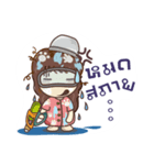 Nong Ace on Songkran's day（個別スタンプ：2）