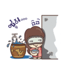 Nong Ace on Songkran's day（個別スタンプ：11）