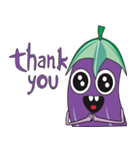 PURPLE CUTE EXPRESSION（個別スタンプ：4）