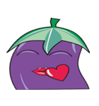 PURPLE CUTE EXPRESSION（個別スタンプ：5）