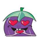 PURPLE CUTE EXPRESSION（個別スタンプ：6）