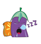 PURPLE CUTE EXPRESSION（個別スタンプ：17）