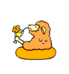 ひつじさんファミリースタンプ（個別スタンプ：4）
