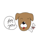World of funny girl（個別スタンプ：4）