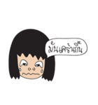 World of funny girl（個別スタンプ：6）