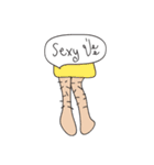 World of funny girl（個別スタンプ：27）