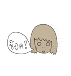 World of funny girl（個別スタンプ：31）