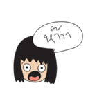World of funny girl（個別スタンプ：38）