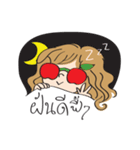 apple merry girl（個別スタンプ：40）