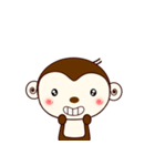 Monkey with bananas 2（個別スタンプ：13）