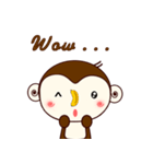 Monkey with bananas 2（個別スタンプ：18）