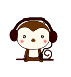 Monkey with bananas 2（個別スタンプ：23）