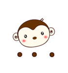 Monkey with bananas 2（個別スタンプ：24）